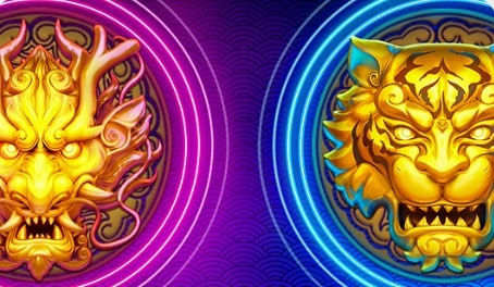 Dragon Tiger Luck Background